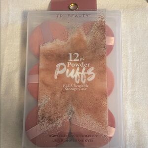 Pink Powder Puffs Set